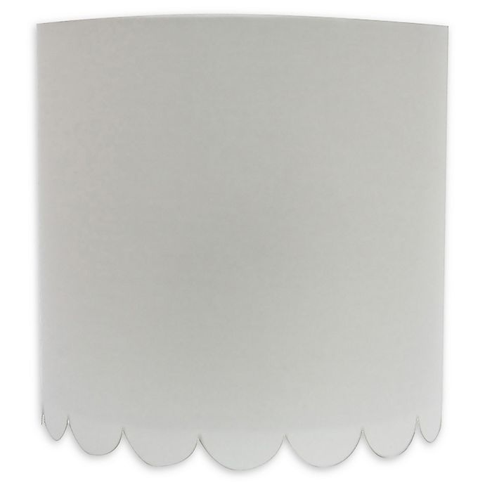 slide 1 of 2, Marmalade Sophia Lamp Shade - White, 8 in