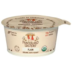 Painterland Sisters Organic Skyr Plain Yogurt 5.3 oz