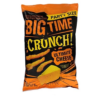 slide 1 of 1, Big Time Crunch Ultimate Cheese Party Size, 15 oz