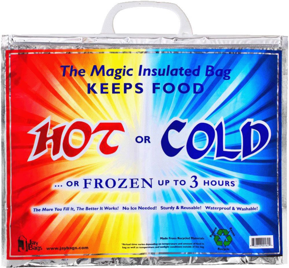 slide 1 of 1, Jay Bags Small Bag Hot Or Cold, 1 ct