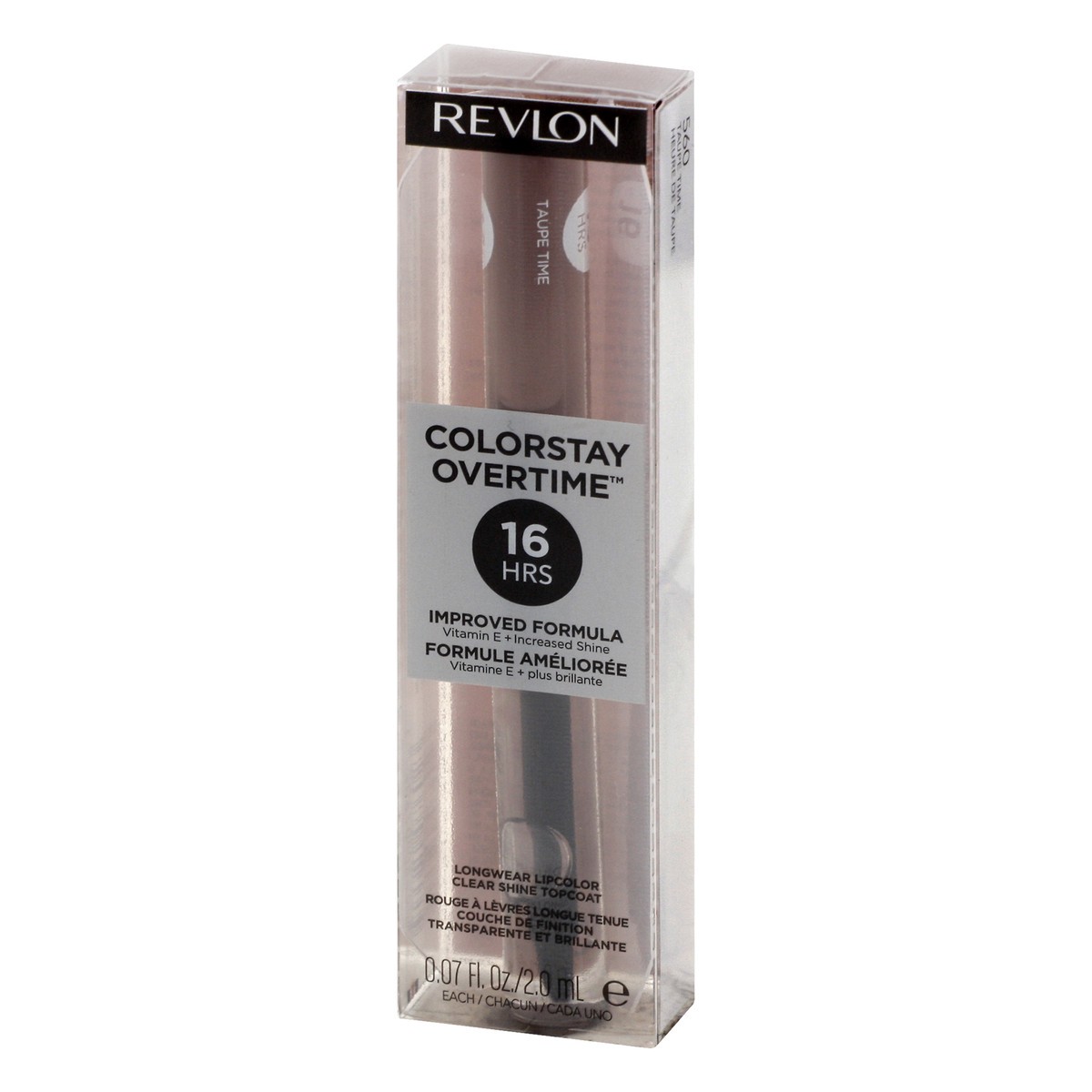 slide 8 of 9, Revlon ColorStay Overtime Lipcolor Taupe Time, 0.13 fl oz