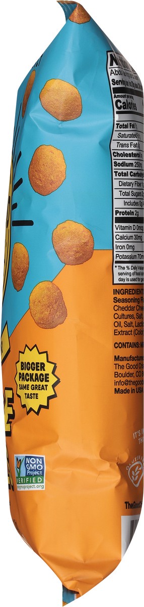 slide 8 of 14, The Good Crisp Company Cheddar Cheese Balls 4 oz, 4 oz