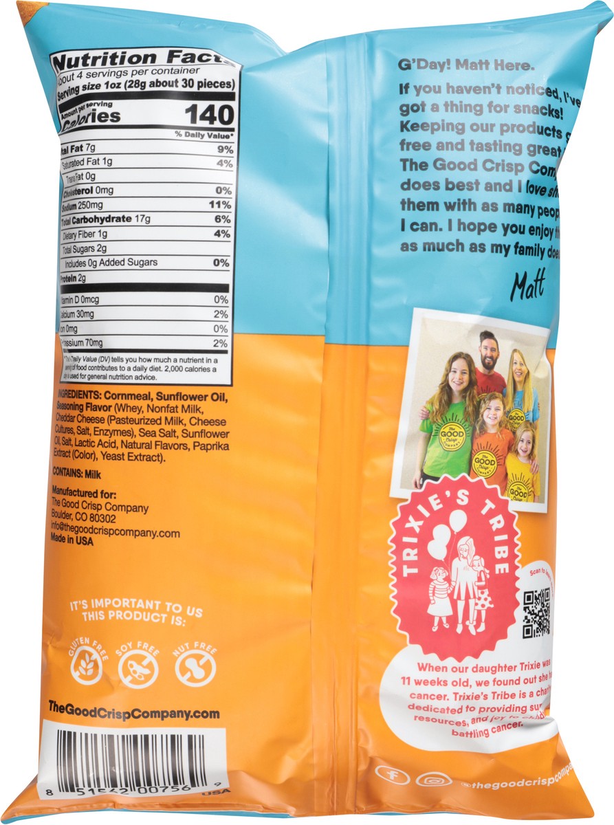 slide 3 of 14, The Good Crisp Company Cheddar Cheese Balls 4 oz, 4 oz