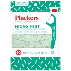 Plackers Mint Dental Flossers