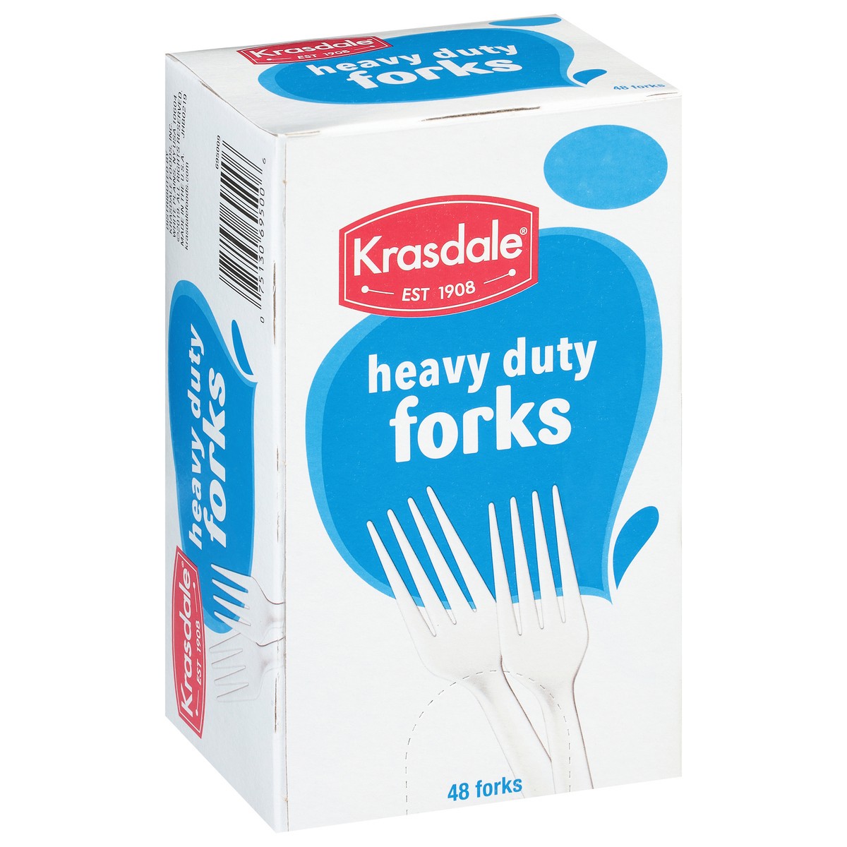 slide 2 of 13, Krasdale Heavy Duty Forks 48 ea, 48 ct