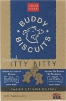 slide 1 of 1, Buddy Biscuits Itty Bitty Bacon & Cheese Treats, 8 oz