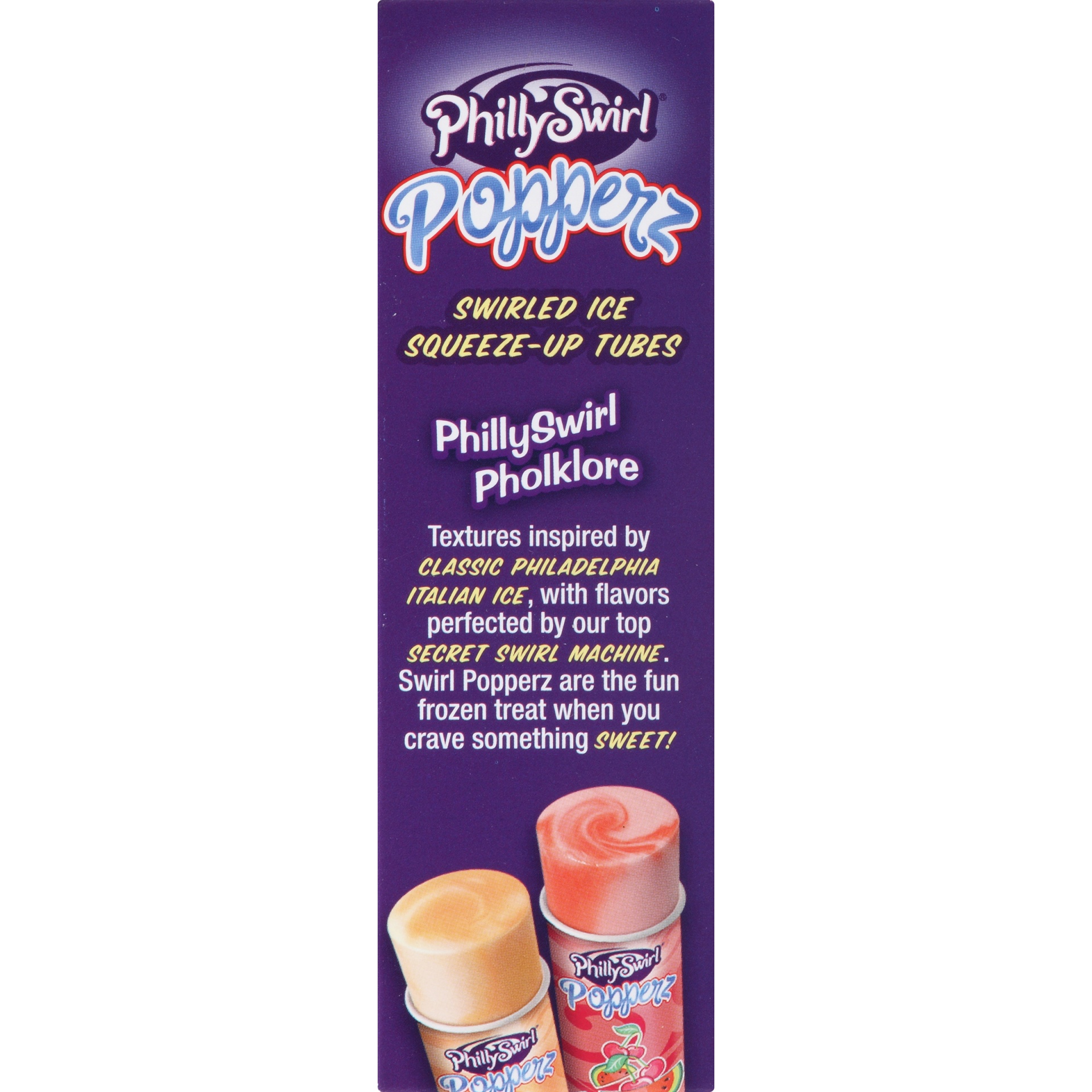 slide 4 of 8, PhillySwirl Assorted Popperz, 6 ct; 3 fl oz