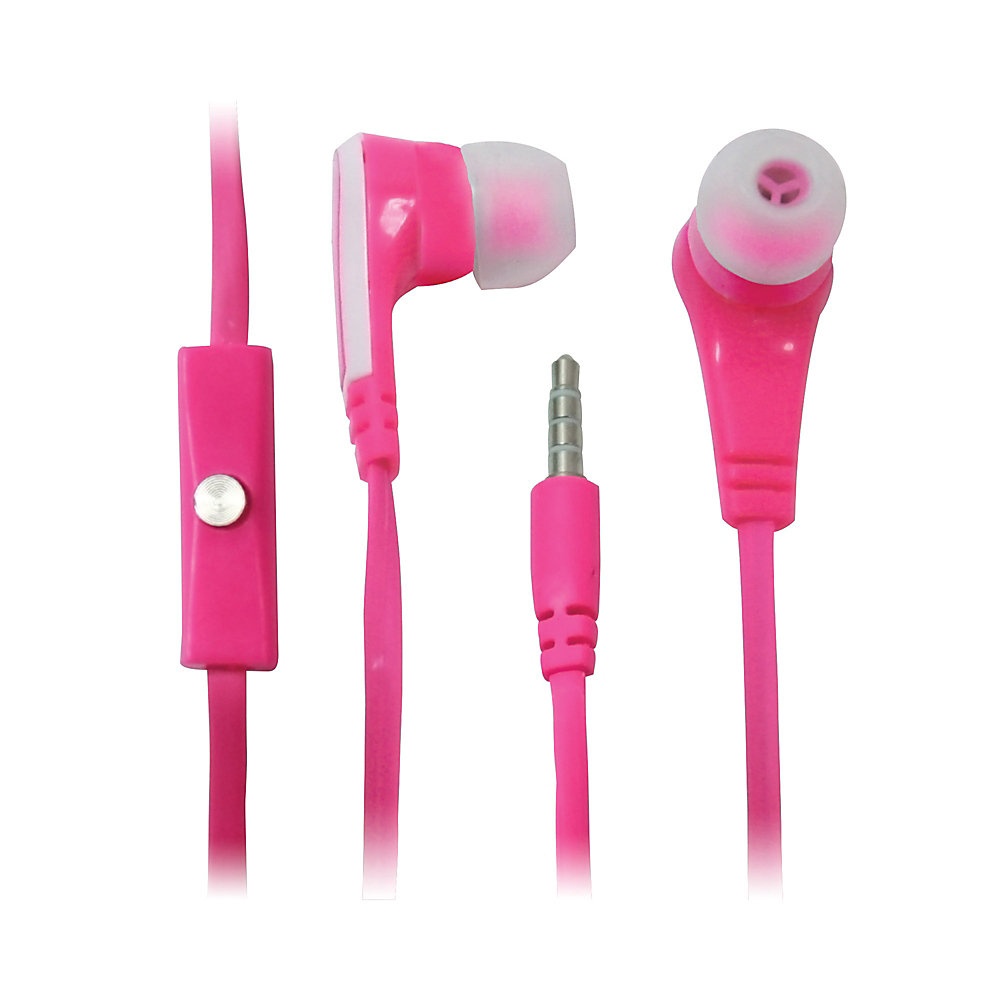 slide 1 of 1, Duracell Earbuds, Pink, Le2156, 1 ct