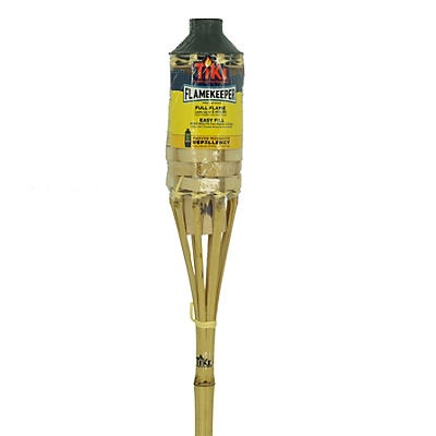 slide 1 of 1, Tiki Barbados Torch with Flame Keeper, 1 ct