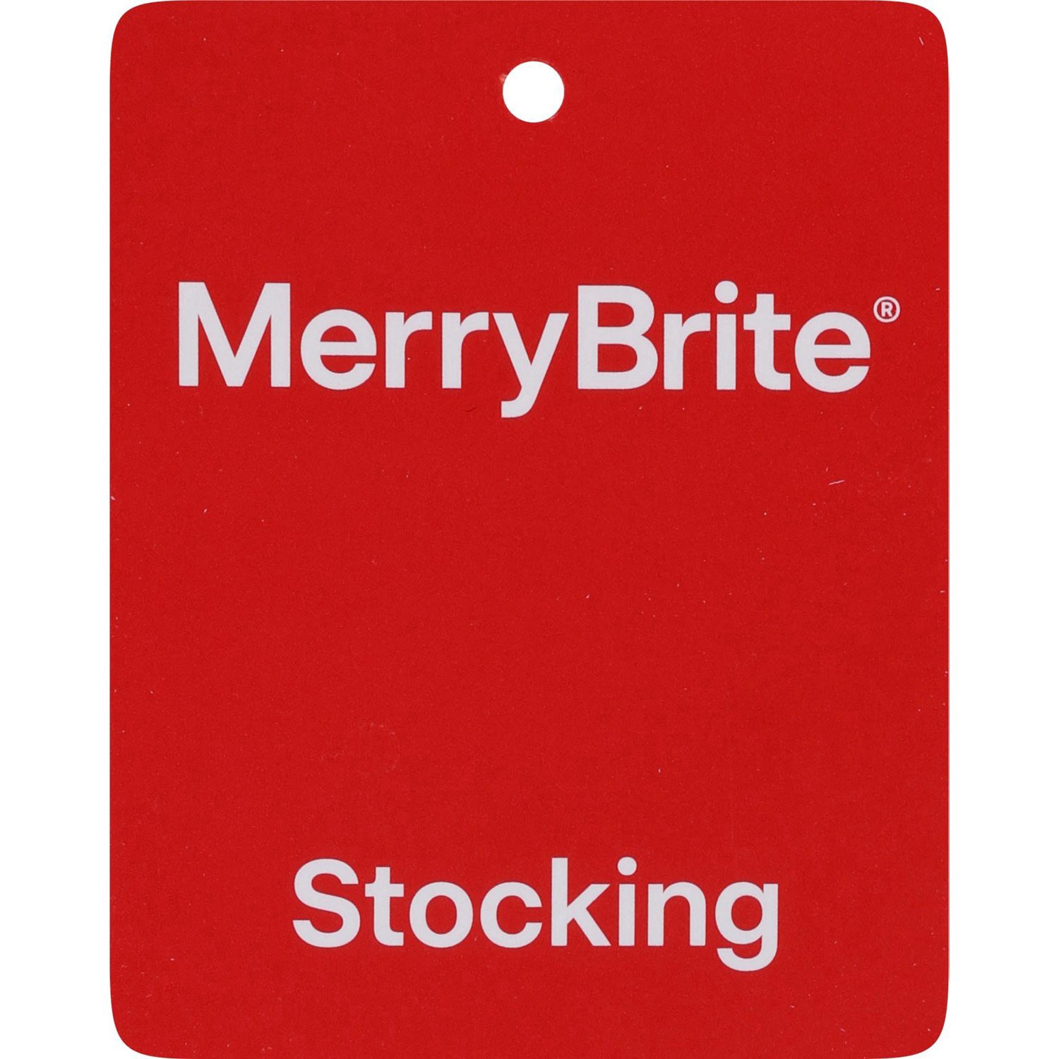 slide 2 of 3, Merry Brite Cable Knit "s" Monogram Stocking, Cream, 1 ct