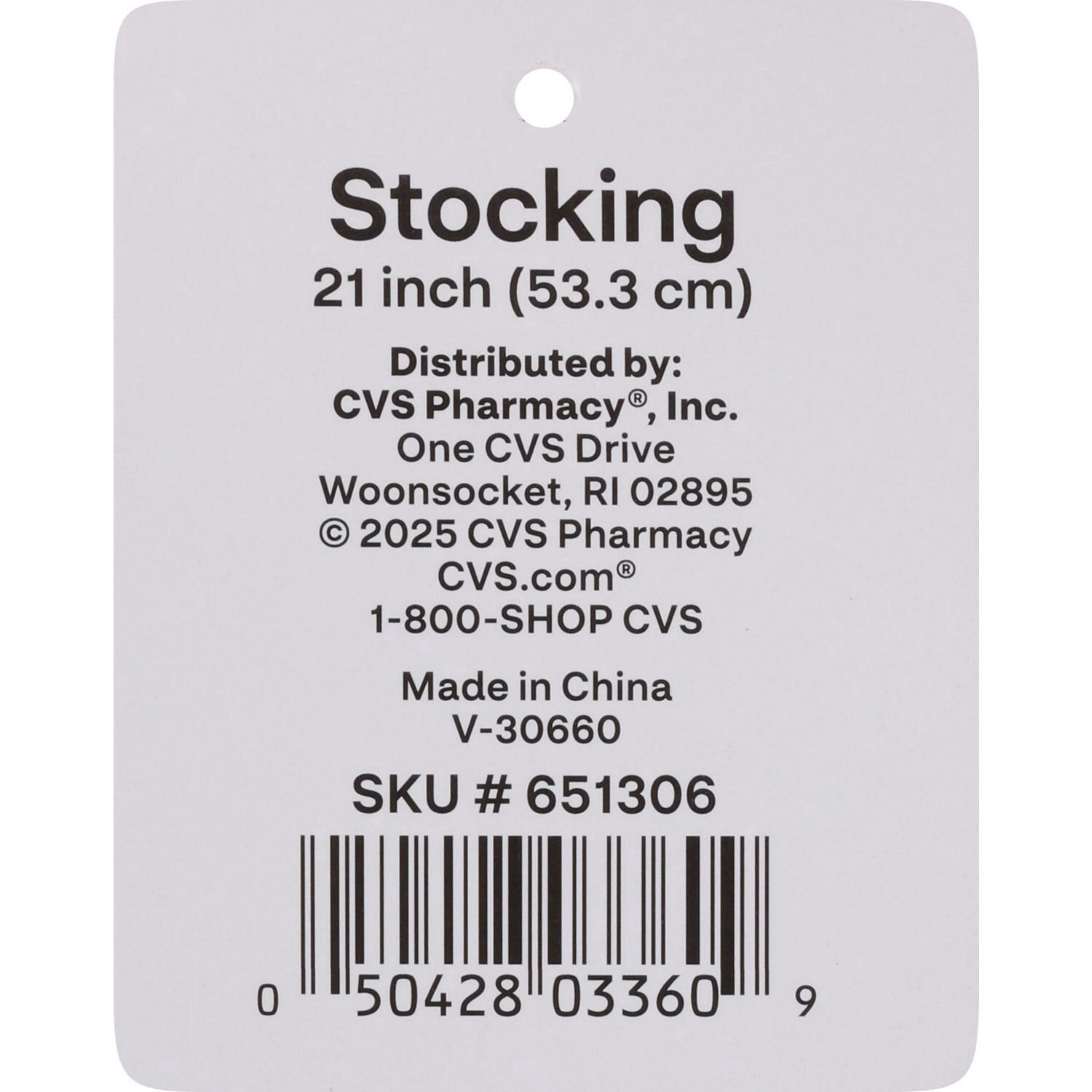 slide 3 of 3, Merry Brite Cable Knit "s" Monogram Stocking, Cream, 1 ct