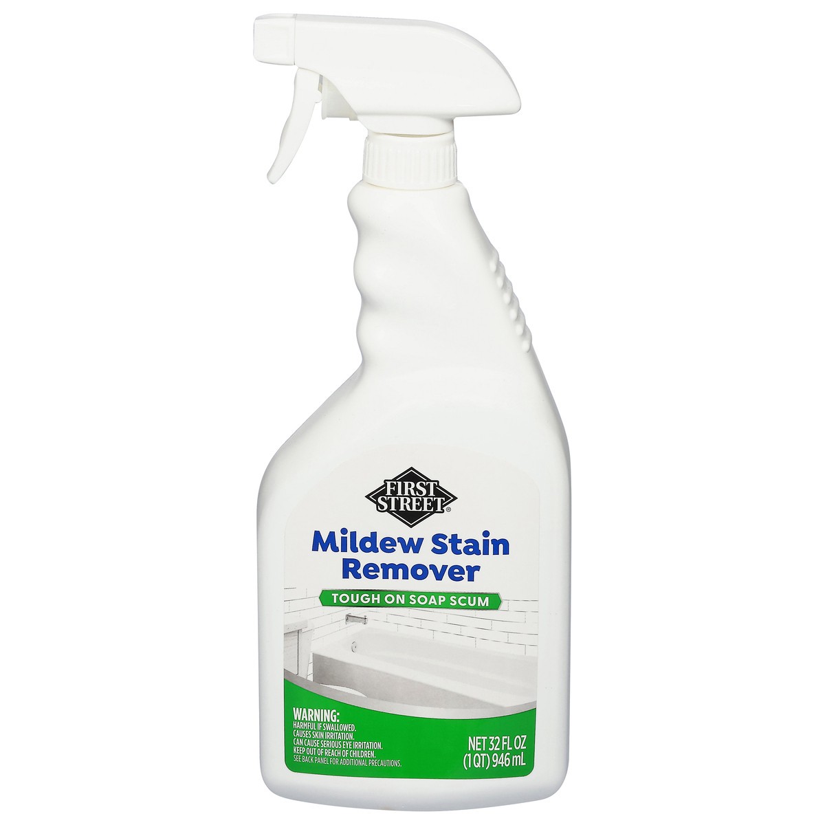 slide 4 of 4, First Street Mildew Remover, 32 oz