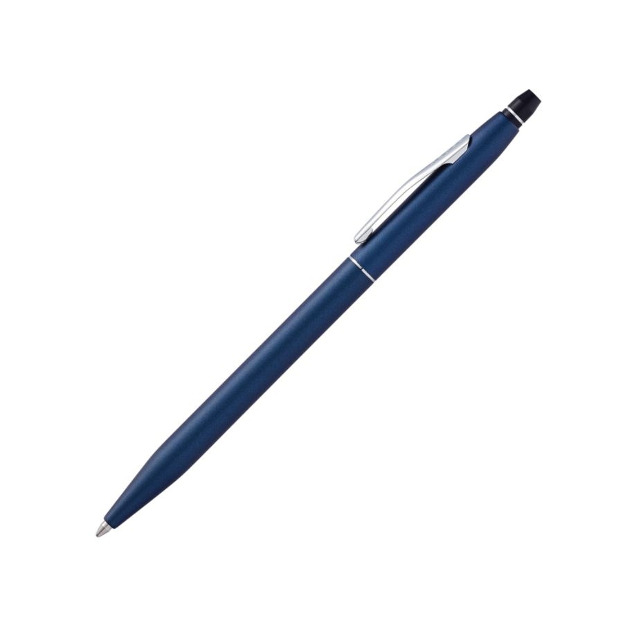 slide 2 of 2, Cross Click Ballpoint Pen, Medium Point, 0.7 Mm, Blue Barrel, Black Ink, 1 ct