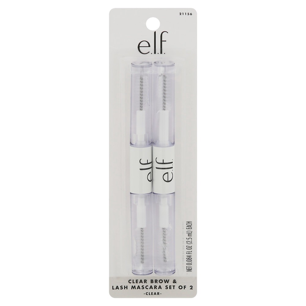 slide 2 of 2, E.L.F. Clear Brow & Lash Mascara Set Of 2, 2 ct