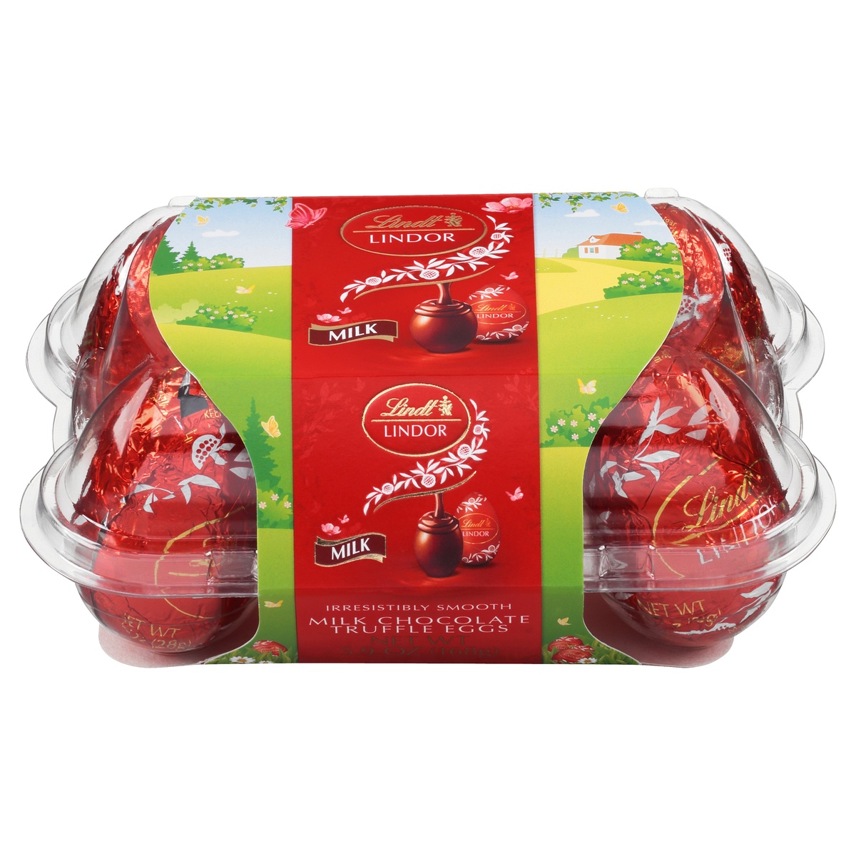 slide 1 of 1, LINDOR Milk Chocolate Truffle Easter Eggs, 5.9 oz