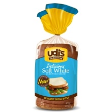 slide 1 of 1, Udi's Gluten Free Soft White Bread, 24 oz