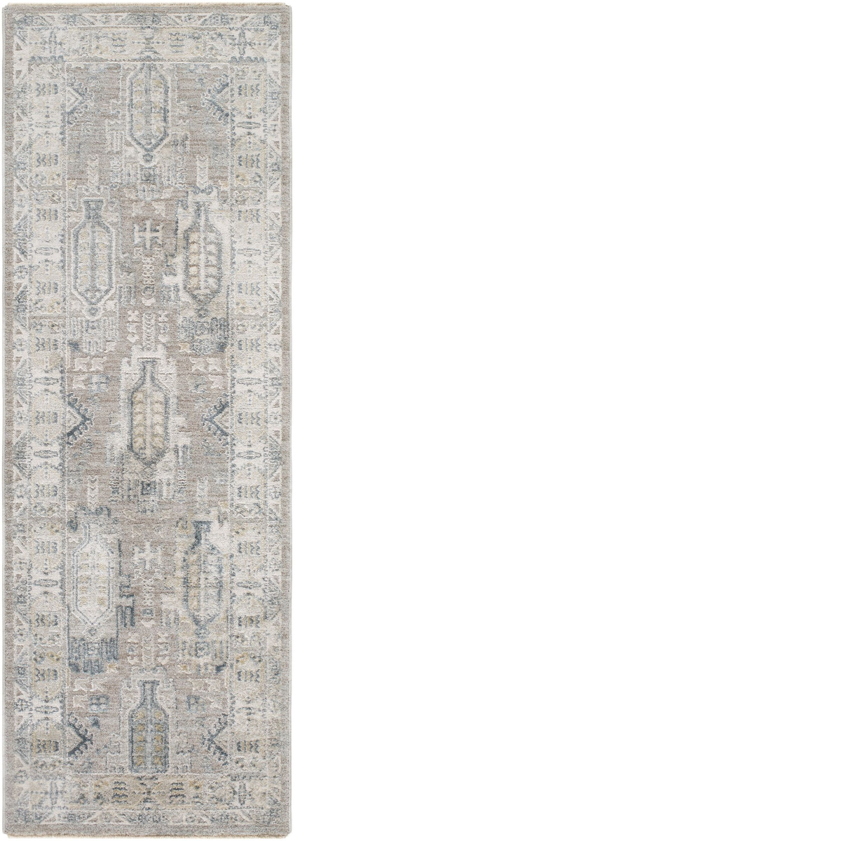 slide 1 of 7, Plateau Dark Blue 24" x 71" Runner Rug, 24 in x 71 in