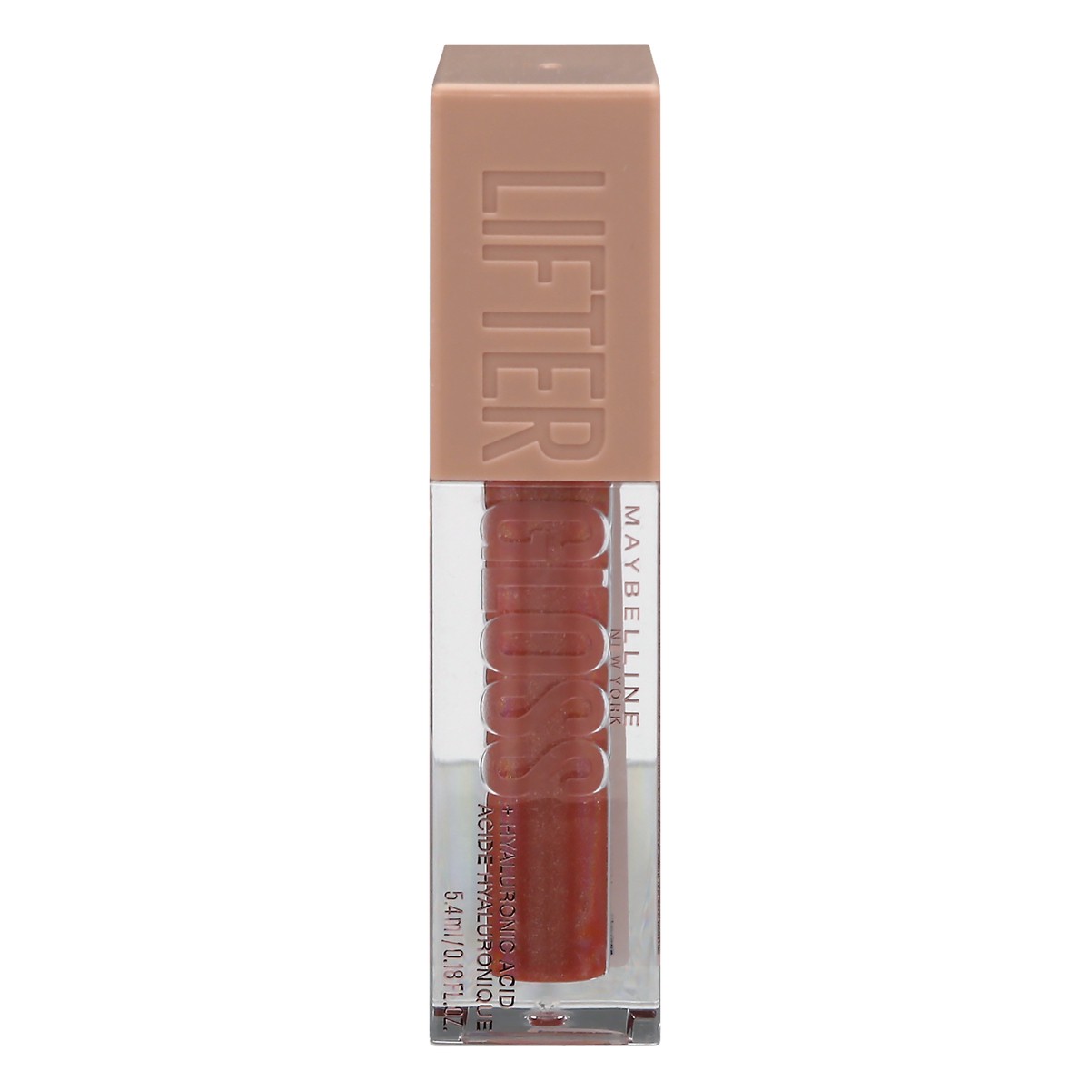 slide 1 of 9, Maybelline Lifter Gloss Plumping Lip Gloss with Hyaluronic Acid - 3 Moon - 0.18 fl oz, 0.18 fl oz