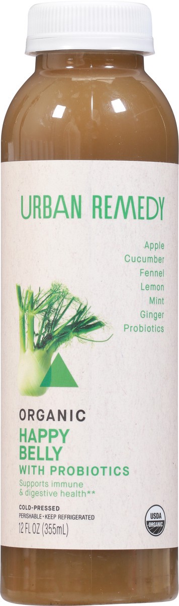 slide 2 of 11, Urban Remedy Happy Belly With Probiotics - 12 fl oz, 12 fl oz