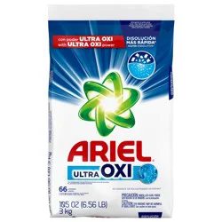 Ariel Ultra Oxi Powder Laundry Detergent, Original Scent, 105 oz, 66 Loads