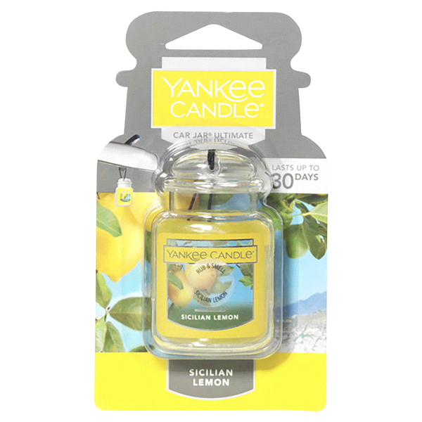 slide 1 of 1, Yankee Candle Car Jar Ultimate Sicilian Lemon, 1 ct