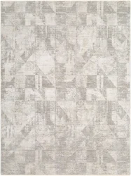 Plateau Cream 63" x 84" Area Rug