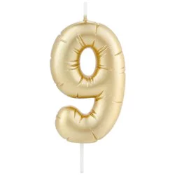 Hallmark Candle Set Gold Nine Balloon