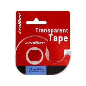 slide 1 of 1, Caliber Transparent Tape, 1 ct