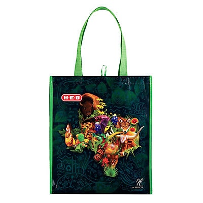 slide 1 of 1, H-E-B 2021 Earth Day Reusable Bag, 1 ct