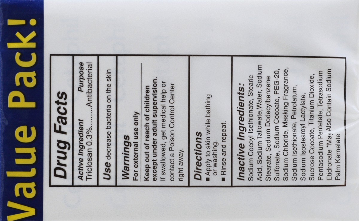 slide 4 of 10, Cetaphil Antibacterial Bar 3 ea, 3 ct