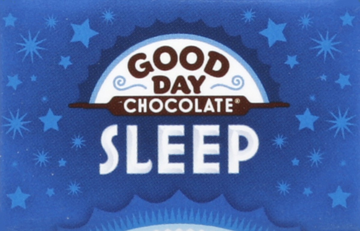 slide 2 of 5, Good Day Chocolate Sleep Supplement Candy Coated Pi, 8 ct