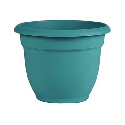 slide 1 of 1, Bloem Ariana Bermuda Teal Planter, 16 in