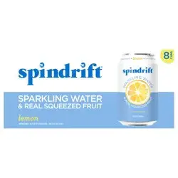 Spindrift Lemon Sparkling Water - 8 ct; 12 fl oz