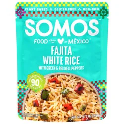 Somos Fajita White Rice with Green & Red Bell Peppers 8.5 oz