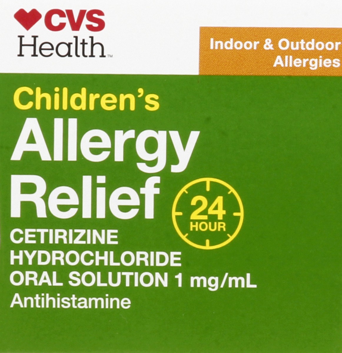 slide 3 of 12, CVS Health Children's 24Hr Allergy Relief Cetirizine Hcl Oral Antihistamine, Bubblegum, 4 Oz, 1 ct