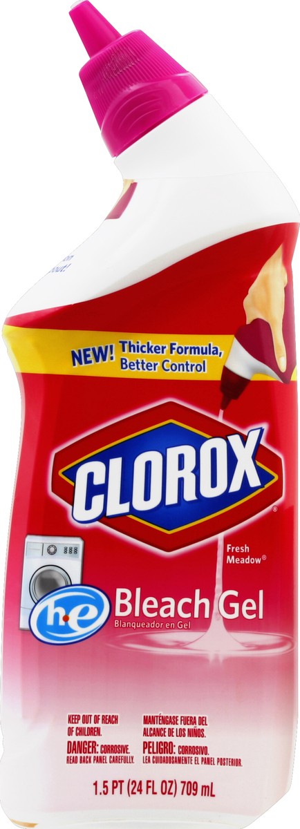 slide 1 of 3, Clorox Bleach Gel 1.5 pt, 1.5 pint