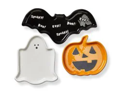 TAG Happy Halloween Appetizer Plate