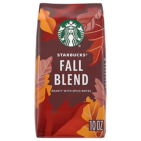 slide 1 of 1, Starbucks Fall Blend 100% Arabica Limited Edition Medium Roast Ground Coffee Bag - 10 Oz, 10 oz