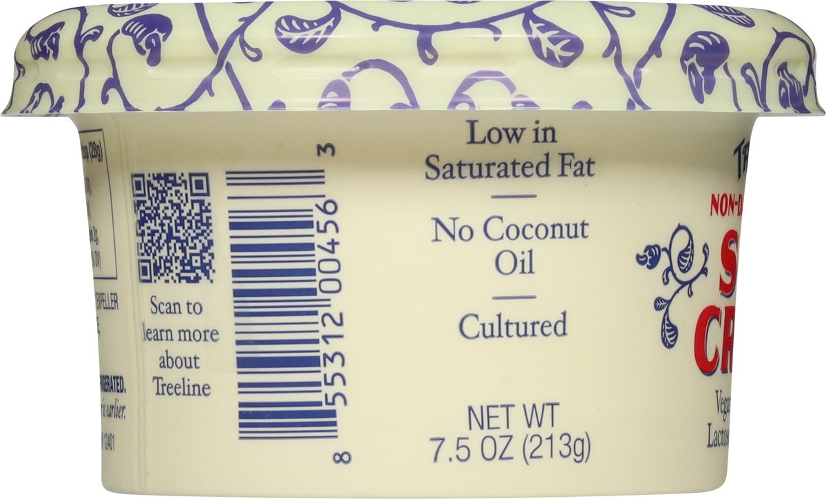 slide 6 of 14, Treeline Non-Dairy Cashew Sour Cream 7.5 oz, 7.5 oz