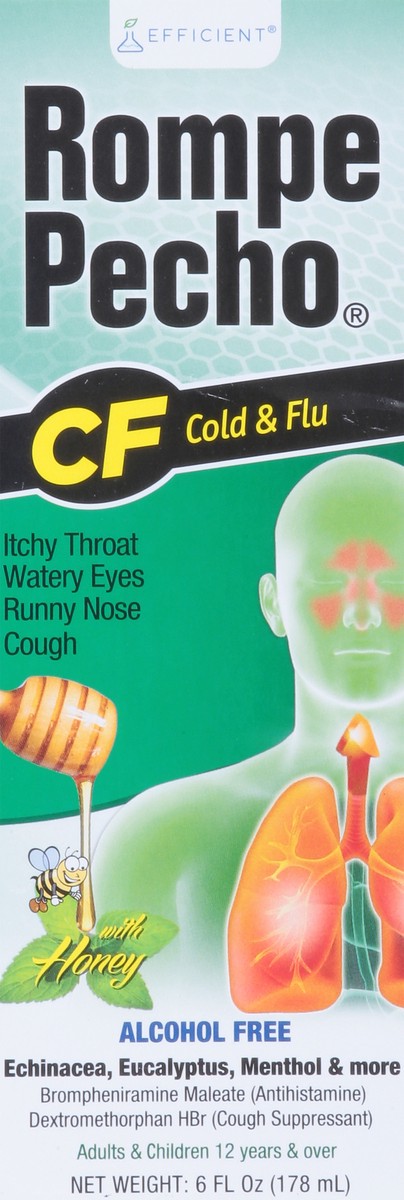 slide 4 of 14, Rompe Pecho Cold & Flu with Honey 6 fl oz, 6 fl oz