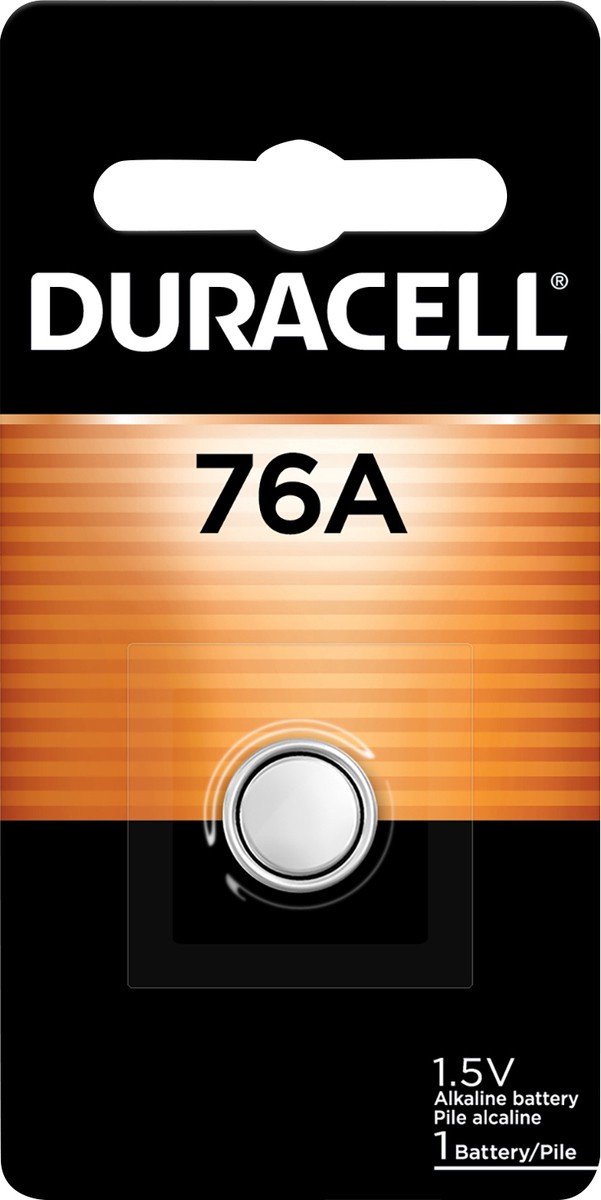 slide 3 of 4, Duracell 76A Alkaline Battery, 1/Pack, 1 ct