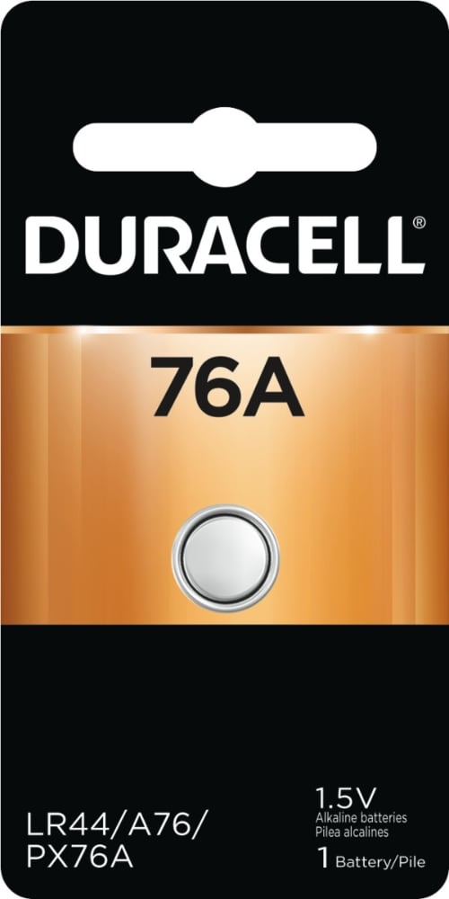 slide 1 of 3, Duracell 76A Alkaline Specialty Battery, 1 ct