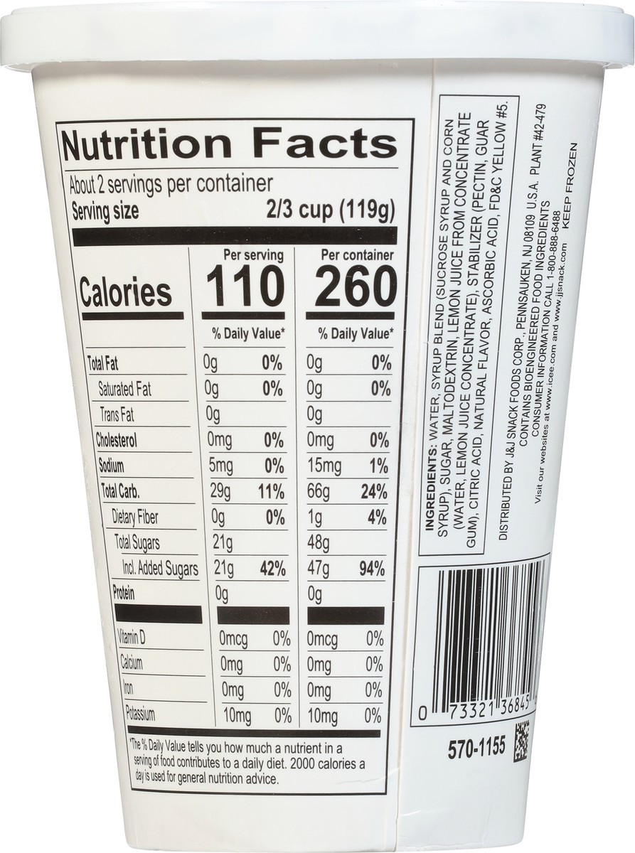 slide 11 of 11, ICEE Frosted Lemonade Freeze 12 fl oz, 12 fl oz