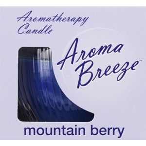 slide 1 of 1, Aroma Breeze Mountain Berry Aromatherapy Candle, 3.5 oz