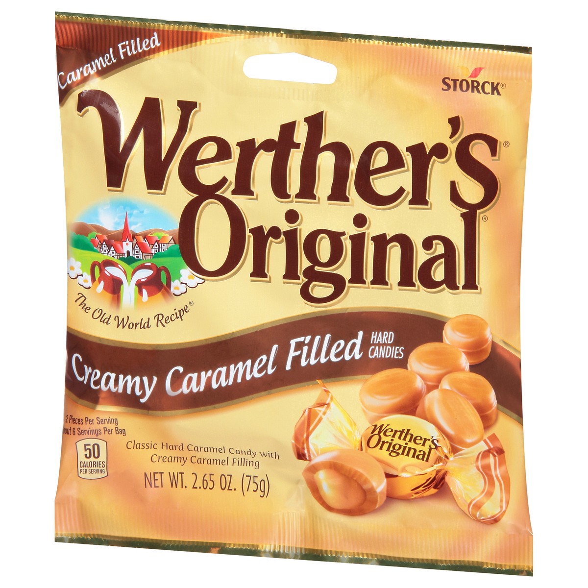 slide 13 of 13, Werther's Original Creamy Caramel Filled Hard Candies 2.65 oz, 2.65 oz