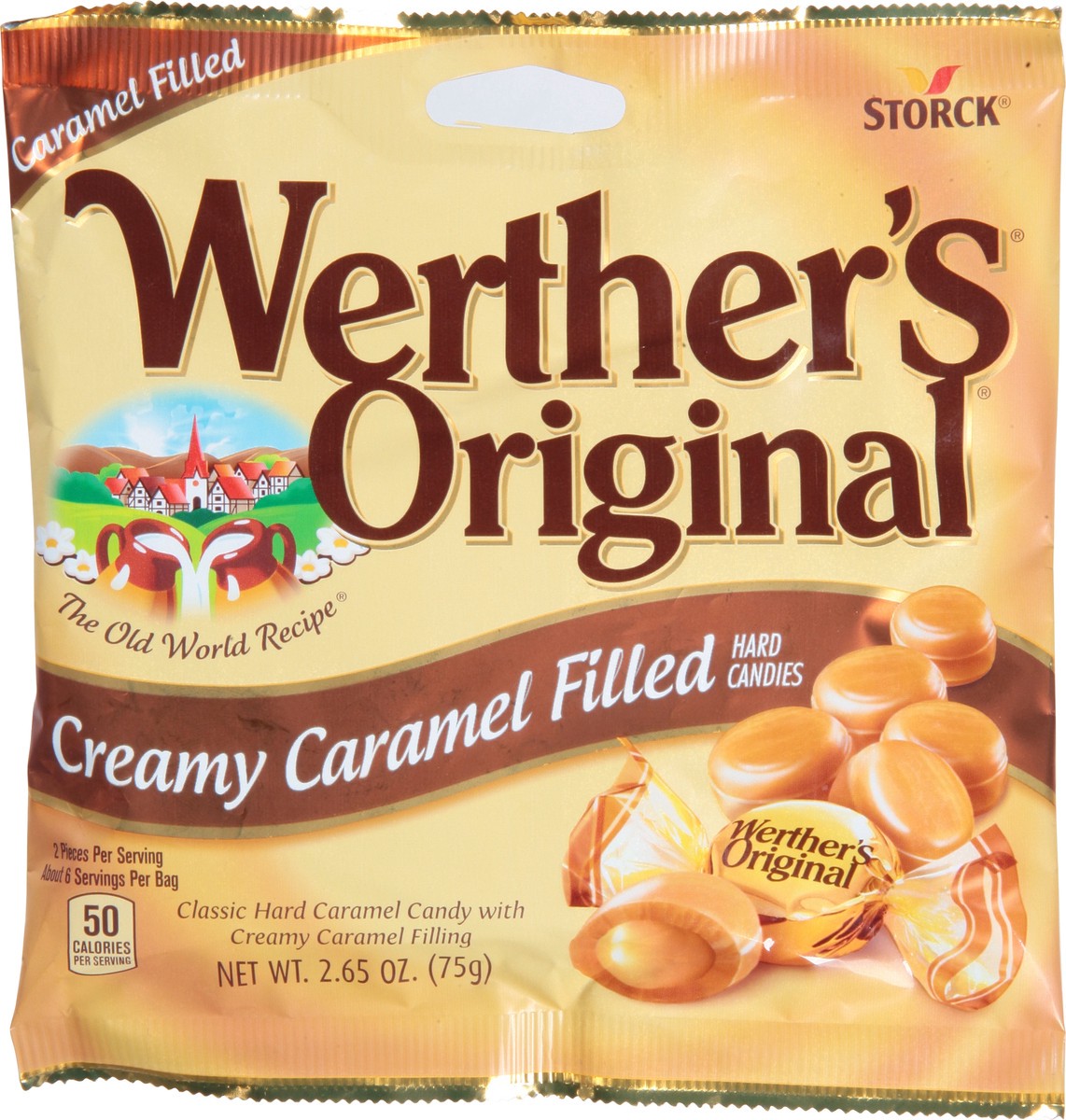 slide 10 of 13, Werther's Original Creamy Caramel Filled Hard Candies 2.65 oz, 2.65 oz