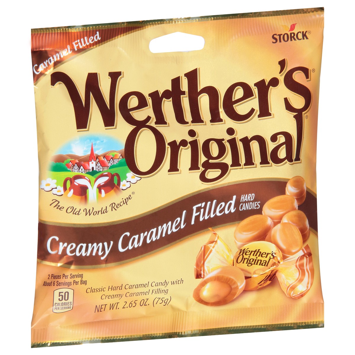 slide 9 of 13, Werther's Original Creamy Caramel Filled Hard Candies 2.65 oz, 2.65 oz