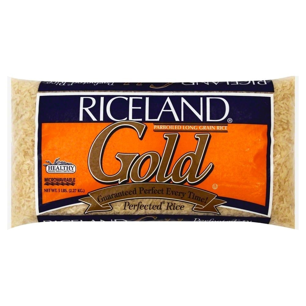 slide 1 of 1, Riceland Rice, Parboiled Long Grain, Perfected, 5 lb