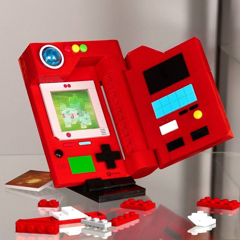 slide 6 of 6, Mega Brands MEGA Pokémon Kanto Region Pokédex Building Kit (322Pieces) for Collectors, 322 ct