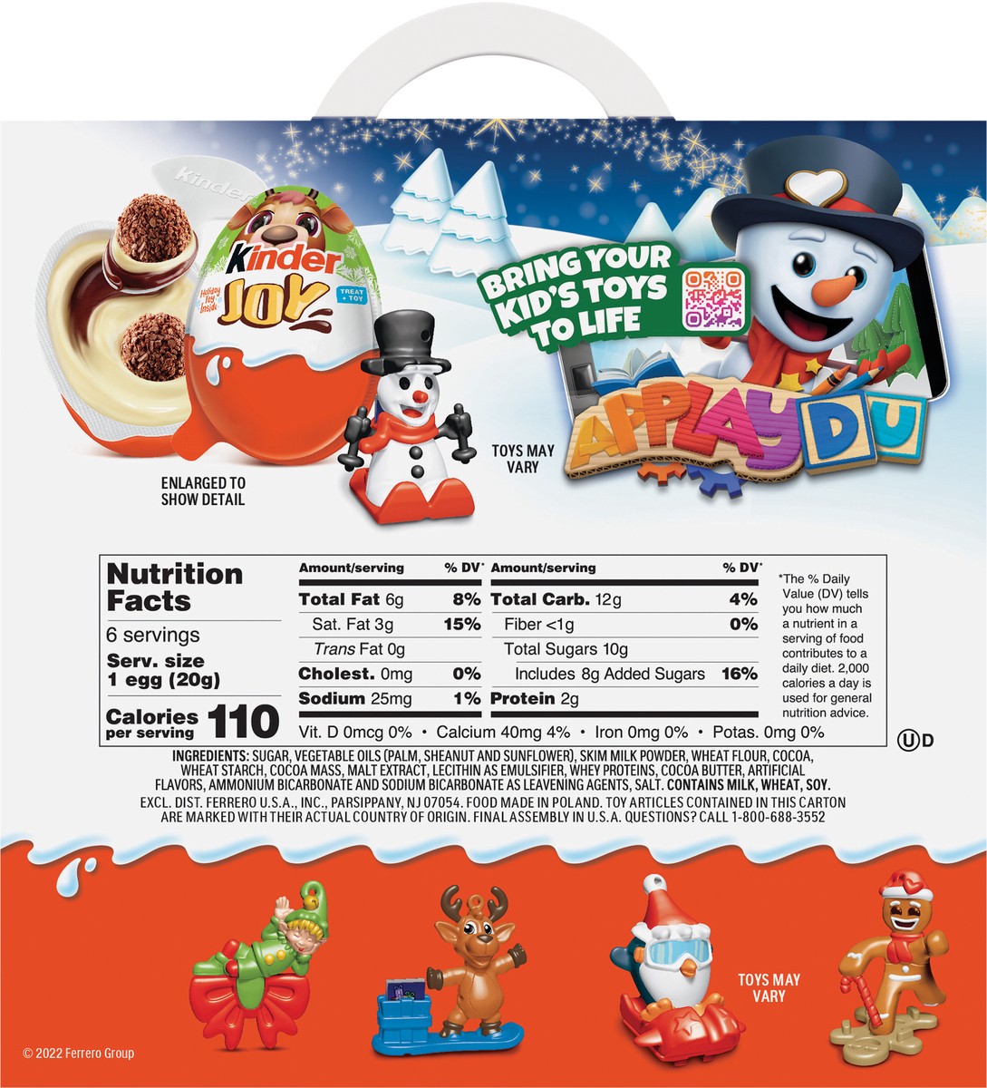 slide 6 of 7, Kinder Joy Treat + Toy Treat + Toy ea - 6 ct, 4.2 oz